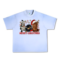 Grape Ice merry christmas heifer cow gnomies Urban Heavy Tee - CowGirlArtShop