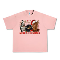 Salmon merry christmas heifer cow gnomies Urban Heavy Tee - CowGirlArtShop
