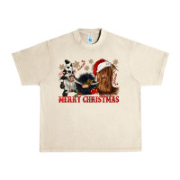Sandshell merry christmas heifer cow gnomies Urban Heavy Tee - CowGirlArtShop