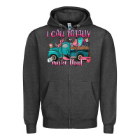 Charcoal Heather i can totally make that Zipper Hoodie - Artiststas