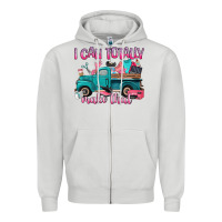 Dove Grey i can totally make that Zipper Hoodie - Artiststas
