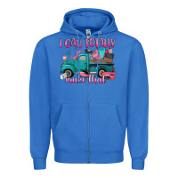 True Royal i can totally make that Zipper Hoodie - Artiststas