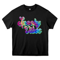 Black spooky vibes Heavy Core Tee - JahusDesignShop
