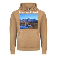 Vintage Camel Bolivia Huayna Potosi Mountain Andes Art Vintage Hoodie - trangStudio