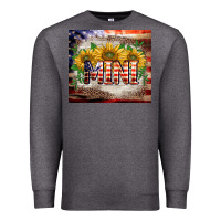 Charcoal Heather patriotic mini  tumbler Premium Sweatshirt - BarkalooDesign