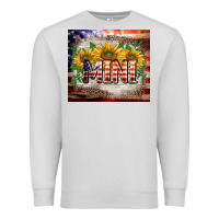 Dove Grey patriotic mini  tumbler Premium Sweatshirt - BarkalooDesign