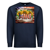 Navy patriotic mini  tumbler Premium Sweatshirt - BarkalooDesign