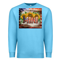 Ocean Blue patriotic mini  tumbler Premium Sweatshirt - BarkalooDesign