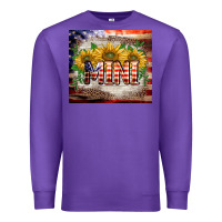 Purple patriotic mini  tumbler Premium Sweatshirt - BarkalooDesign