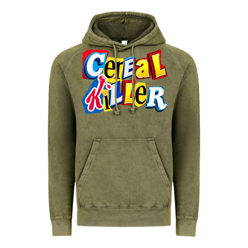 Cereal Killer For The Cereal Lovers In Your Family Vintage Hoodie by trangStudio | Teevron