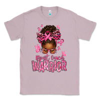 Lilac brest cancer warrior afro messy bun Classic Tee - texasbilliewilder