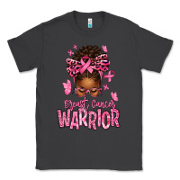 Smoke brest cancer warrior afro messy bun Classic Tee - texasbilliewilder