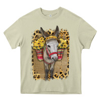 Mossy Donkey With Sunflowers Heavy Core Tee - Bettercallsaul
