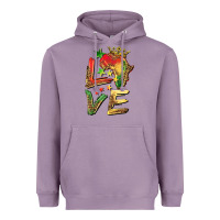 Lavender juneteenth love Heavyweight Hoodie - BarkalooDesign