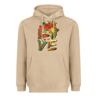 Mushroom juneteenth love Heavyweight Hoodie - BarkalooDesign