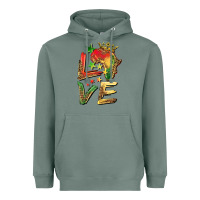 Sage juneteenth love Heavyweight Hoodie - BarkalooDesign