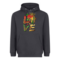 Smoke juneteenth love Heavyweight Hoodie - BarkalooDesign