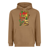 Toasted Coconut juneteenth love Heavyweight Hoodie - BarkalooDesign