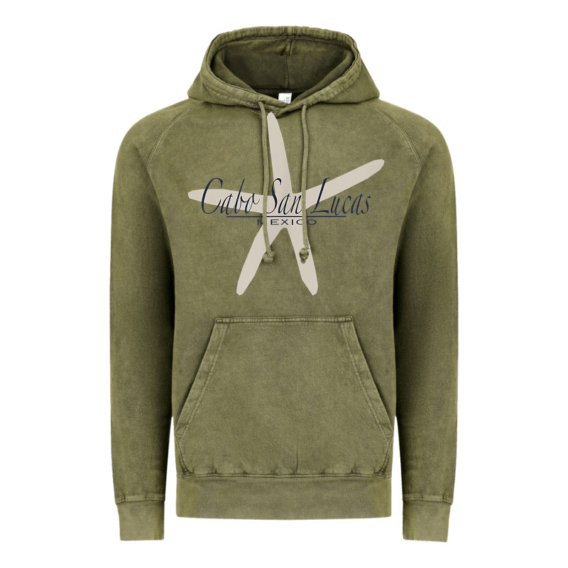 Cabo San Lucas Mexico Souvenir Travel Gift Starfish Vintage Hoodie by trangStudio | Teevron