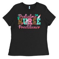 Black Pediatric Nurse Practitioner Ladies Tee - texasbilliewilder