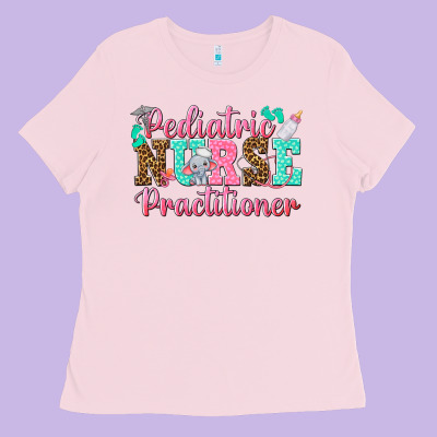 Pediatric Nurse Practitioner Ladies Tee Designed By Texasbilliewilder