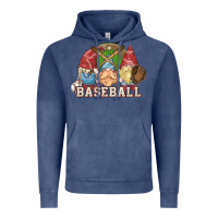 Vintage Denim Baseball gnomies Vintage Hoodie - HowdyJamesFarm