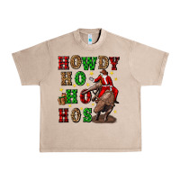 French Oak howdy ho ho hos christmas Urban Heavy Tee - CowGirlArtShop