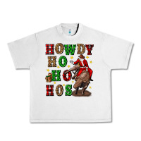 Howdy Ho Ho Hos Christmas Urban Heavy Tee | Teevron