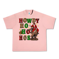 Salmon howdy ho ho hos christmas Urban Heavy Tee - CowGirlArtShop