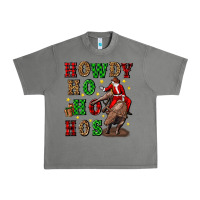 Tornado howdy ho ho hos christmas Urban Heavy Tee - CowGirlArtShop