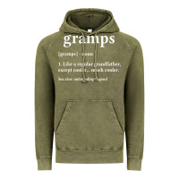 Vintage Olive Grandpa Gift for Gramps, Fathers Day Birthday Gift Idea Vintage Hoodie - trangStudio