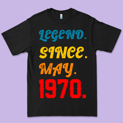 Legend Since May 1970 Premium Tee Designed By Bettercallsaul
