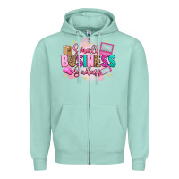 Seafoam small business badass Zipper Hoodie - Artiststas