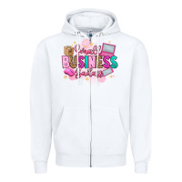 White small business badass Zipper Hoodie - Artiststas