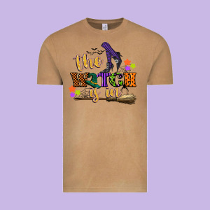 The Witch Is In Vintage Tee Designed By Cowgirlartshop