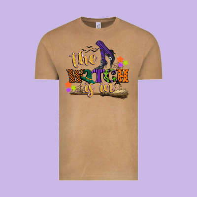 The Witch Is In Vintage Tee Designed By Cowgirlartshop