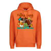 Carrot Falling Leaves Football Please Premium Hoodie - LillyAllenDesigns