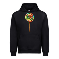 Black rainbow lollipop Urban Hoodie - AdoDesignShop