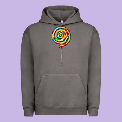 Rainbow Lollipop Urban Hoodie Designed By Adodesignshop