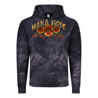 Cloud Black Mama mode all day everyday Mother's Day Vintage Hoodie - CowGirlArtShop