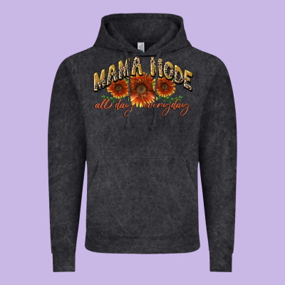 Mama Mode All Day Everyday Mother's Day Vintage Hoodie Designed By Cowgirlartshop