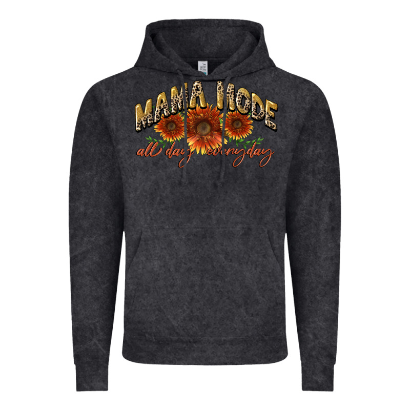 Mama Mode All Day Everyday Mother's Day Vintage Hoodie by CowGirlArtShop | Teevron