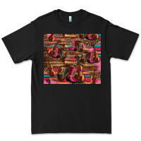 Black valentines day violin and cowboy boots country music Premium Tee - Jasminsmagicworld