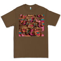 Cacao valentines day violin and cowboy boots country music Premium Tee - Jasminsmagicworld