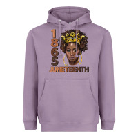 Lavender 1865 juneteenth black women Heavyweight Hoodie - BarkalooDesign