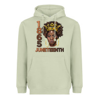 Matcha 1865 juneteenth black women Heavyweight Hoodie - BarkalooDesign