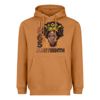 1865 Juneteenth Black Women Heavyweight Hoodie | Teevron