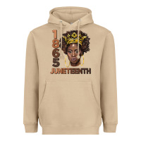 Mushroom 1865 juneteenth black women Heavyweight Hoodie - BarkalooDesign