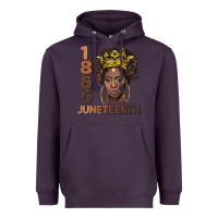 Plum 1865 juneteenth black women Heavyweight Hoodie - BarkalooDesign
