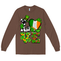 Chestnut Love St. Patrick's Long Sleeve Tee - OliviaCreatesArt
